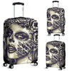 Skull 3D Art Luggage Cover 002 - designfullprint