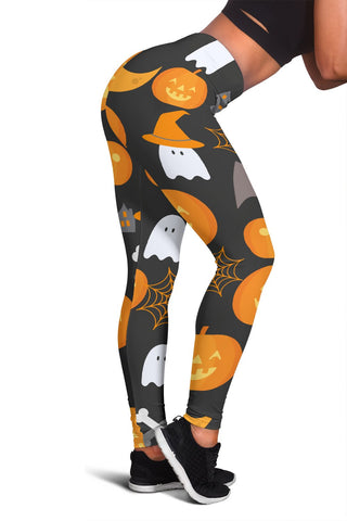 Trick or Treat LEGGINGS  - Halloween Outfit, Halloween Gifts
