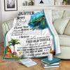 Gift For Turtle Lover Gift For Mom Turtle Mom To Daughter Premium Blanket Mother Day Gift