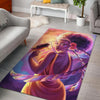 Black Pride Magical Black Women Area Rug Black By Nature Proud By Choice Afro Proud
