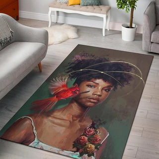 Black Pride Black Innocent Area Rug Black And Proud 365 Black By Nature Proud By Choice