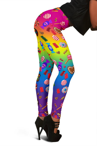 I Like Candy and Skulls Leggings