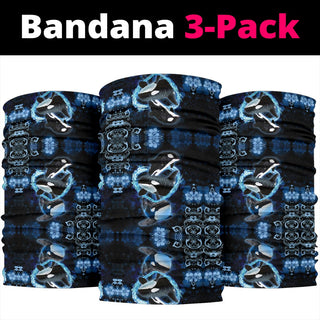 Whale bandana 3-pack