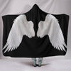 White Angel Wings Hooded Blanket