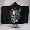 NP Skull Hooded Blanket - designfullprint