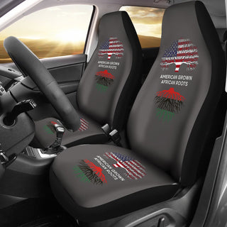 Black Pride American Grown African Roots Universal Seat Covers Black And Proud 365