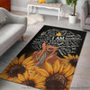 Black Pride Courageous Black Girl Rug LN Black And Proud 365 Black History Afro Proud