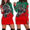 Mexican Patriotic Hoodie Dress 02 - designfullprint