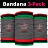 Black Pride American Grown African Roots Bandana 3-pack Black And Proud 365