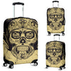Skull 3D Art Luggage Cover 001 - designfullprint