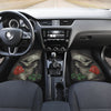 3D Skull design Universal-Fit Car Mat - Sugar Skull Skull and Rose (Set of 02) - designfullprint