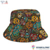 Skull Gift Skull Psycho Bucket Hat LN