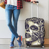 Skull 3D Art Luggage Cover 002 - designfullprint