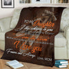 Gift For Mom Ballet Dancer Mom To Daughter Premium Blanket