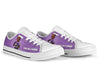 Fight Like A Warrior Melanin Purple Cancer Awareness Shoes