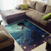 Black Pride Magical Black Area Rug Black By Nature Proud By Choice