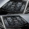 Black Viking Wolf Sun Shades 003 - Universal Fit - designfullprint