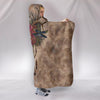 Ultra Soft Wool 3D Deer Skull Dreamcatcher Hooded Blanket 013 - designfullprint