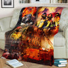 Proud Firefighter Blanket HG