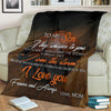 Gift For Mom Basketball Mom To Son Premium Blanket