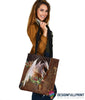 Gift For Dragon Lover Flower Dragon Tote Bag HG