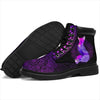 Gift For Fox Lover Gift For Hippie Mandala Purple Fox Henna Boot HG