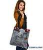 Just A Girl Who Love Goat Tote Bag HG Gift For Farmer