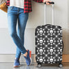 Washable Spandex Skull Print Luggage Cover 003 - designfullprint