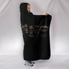 Hooded Blanket ~ Skulls