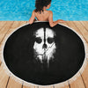 Skull Beach Blanket - designfullprint
