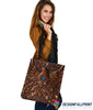 Carve Phoenix Blue Diamond Tote Bag NHD