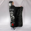 Ultra Soft Wool 3D Ride Or Die Skull Love Hooded Blanket 011 - designfullprint