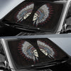 Native American Skull Sun Shades - Universal Fit - designfullprint