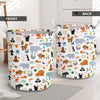 Laundry Basket, Clothes Basket Laundry Hamper, Cute Cartoon Kids Nursery Hamper for Kids Room, Toy Storage, Animal Basket, Animal Gift