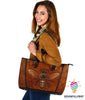 Comb Bee Leather Tote Bag Queen Bee Leather Tote Bag HG