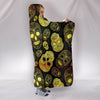 Ultra Soft Wool 3D Skull Hooded Blanket 002 - designfullprint