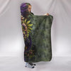 Ultra Soft Wool 3D Skull and Dragon Hooded Blanket 014 - designfullprint