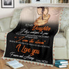 Gift For Mom Mother Day Gift Native American Mother And Daughter Mom to Daughter Quotes To Daughter Fleece Blanket