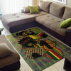 Black Pride Black and Color is Love Area Rug Black And Proud 365