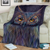 Owl Baby Blanket  Owl Lovey Blanket Owl Blanket Sherpa Blanket HG