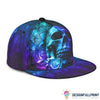 Skull Gift Gift For Hippie Galaxy Skull Mandala Snapback Hat  HG