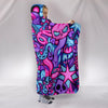 Ultra Soft Wool 3D Skull Hooded Blanket 005 - designfullprint