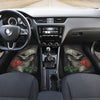 3D Skull design Universal-Fit Car Mat - Sugar Skull Skull and Rose (Set of 04) - designfullprint