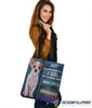 Gift For Mom Chihuahua A Girl Chihuahua Lovers Dog Moms Tote Bag HG