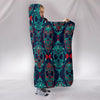 NP Skull Hooded Blanket - designfullprint
