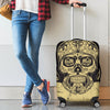 Skull 3D Art Luggage Cover 001 - designfullprint