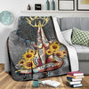 Black Pride Black Queen Sherpa Blanket LN Black And Proud 365