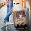 3D Deer Skull Dreamcatcher Luggage Cover 010 - designfullprint