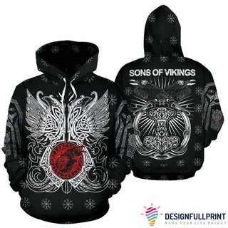 Gift For Viking Lover Son Of Viking US Unisex Hoodie LN