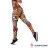 Aboriginal Patterns Tight Pants Australian Animals Nno Legging HG